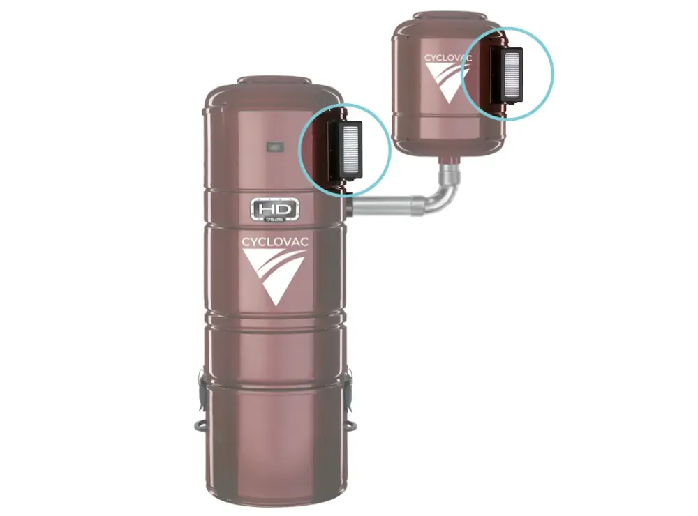 Filtre à poussière de carbone - Paquet de 2 (2webp